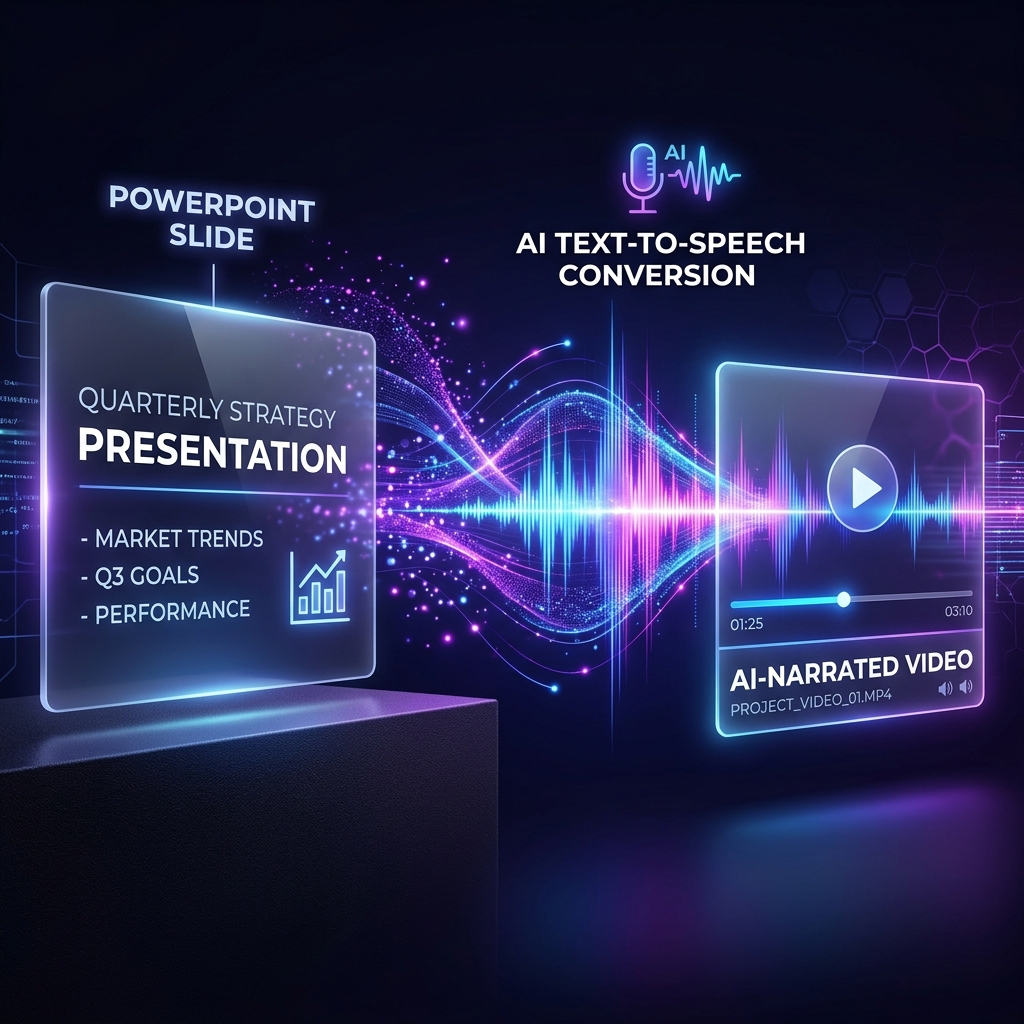 The Novel AI Video Generator: Turn PowerPoints into Narrated Videos Instantly